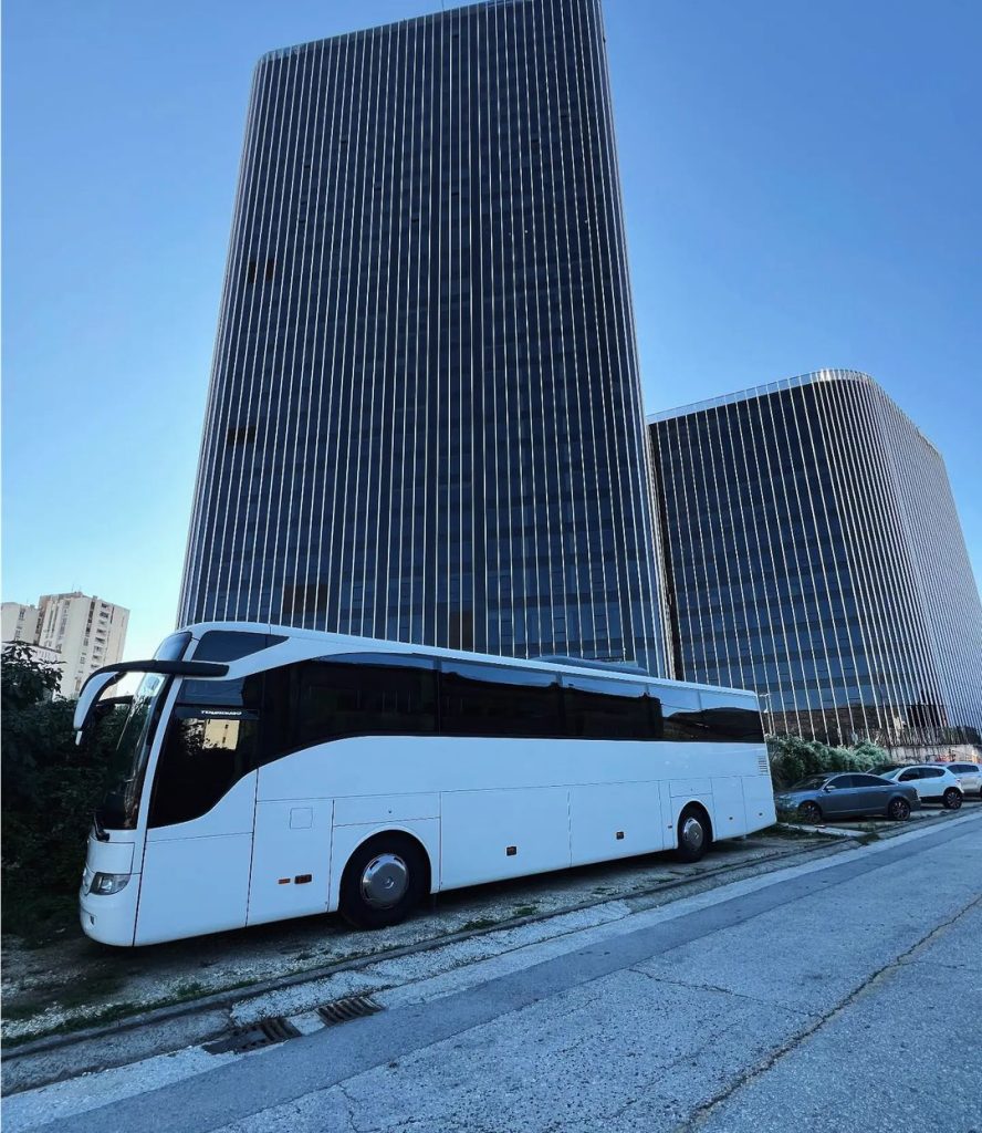 Private bus tour across Europe